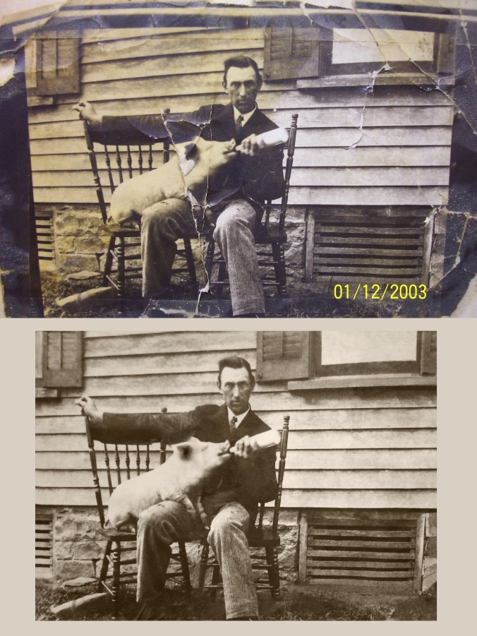 John C Smith before and after
