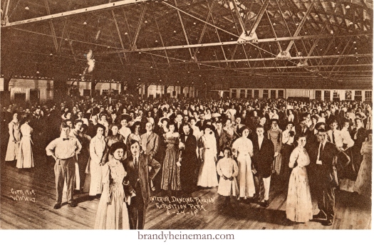 Interior Dancing Pavilion, Exposition Park at Conneaut Lake, PA