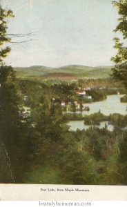 Star Lake from Maple Mountain Adirondacks New York 1911