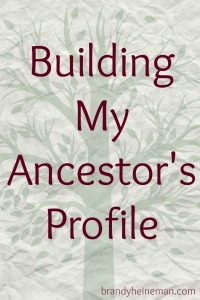 Create your ancestor's profile
