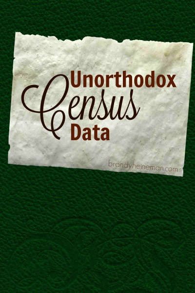 unorthodox census data